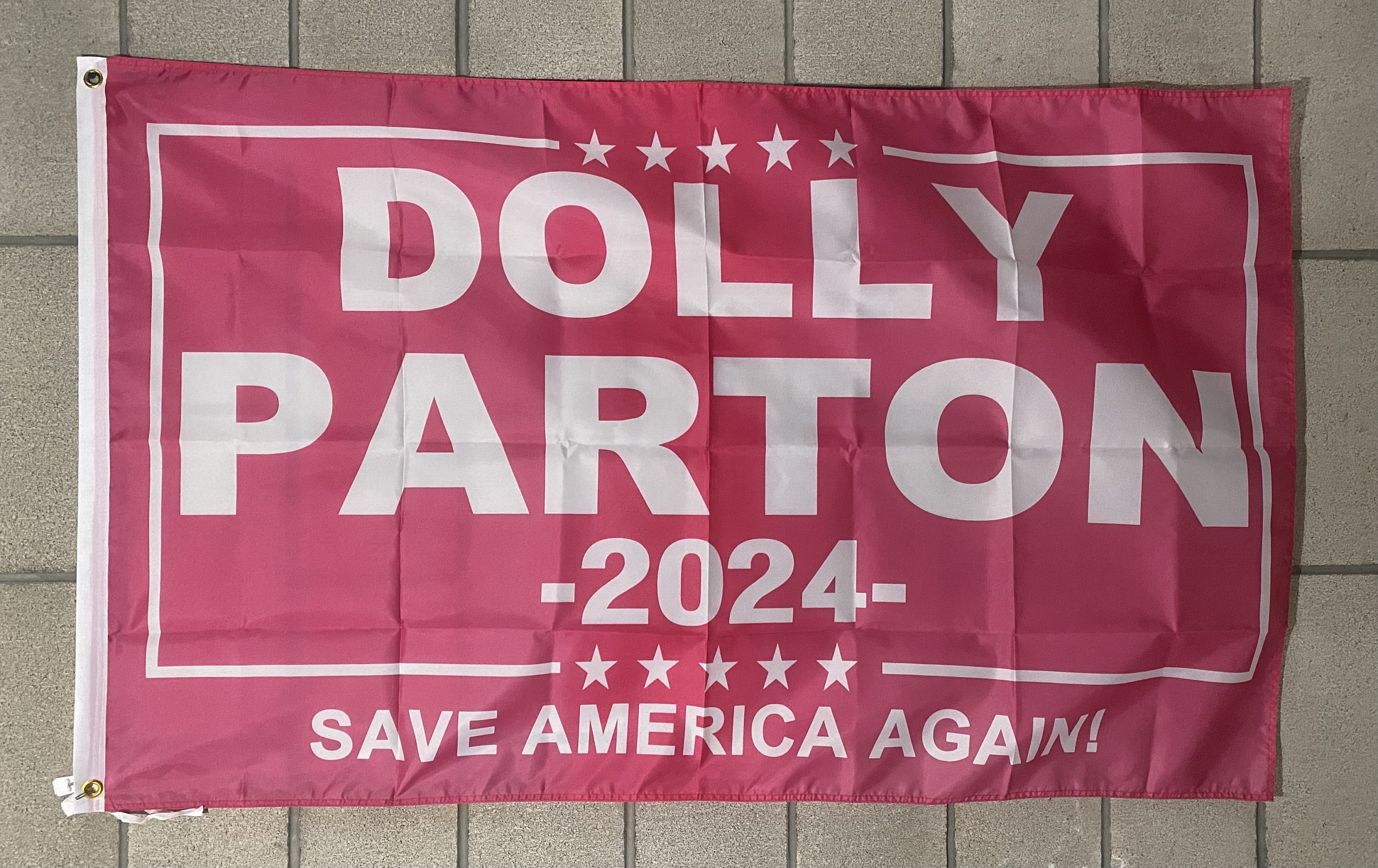 Dolly Parton for President 2024 Flag FREE SHIP Save America Again Y'all  Need Country Music Beer America Concert Sign Poster Usa 3x5' Single - Etsy, image size:3000x1890