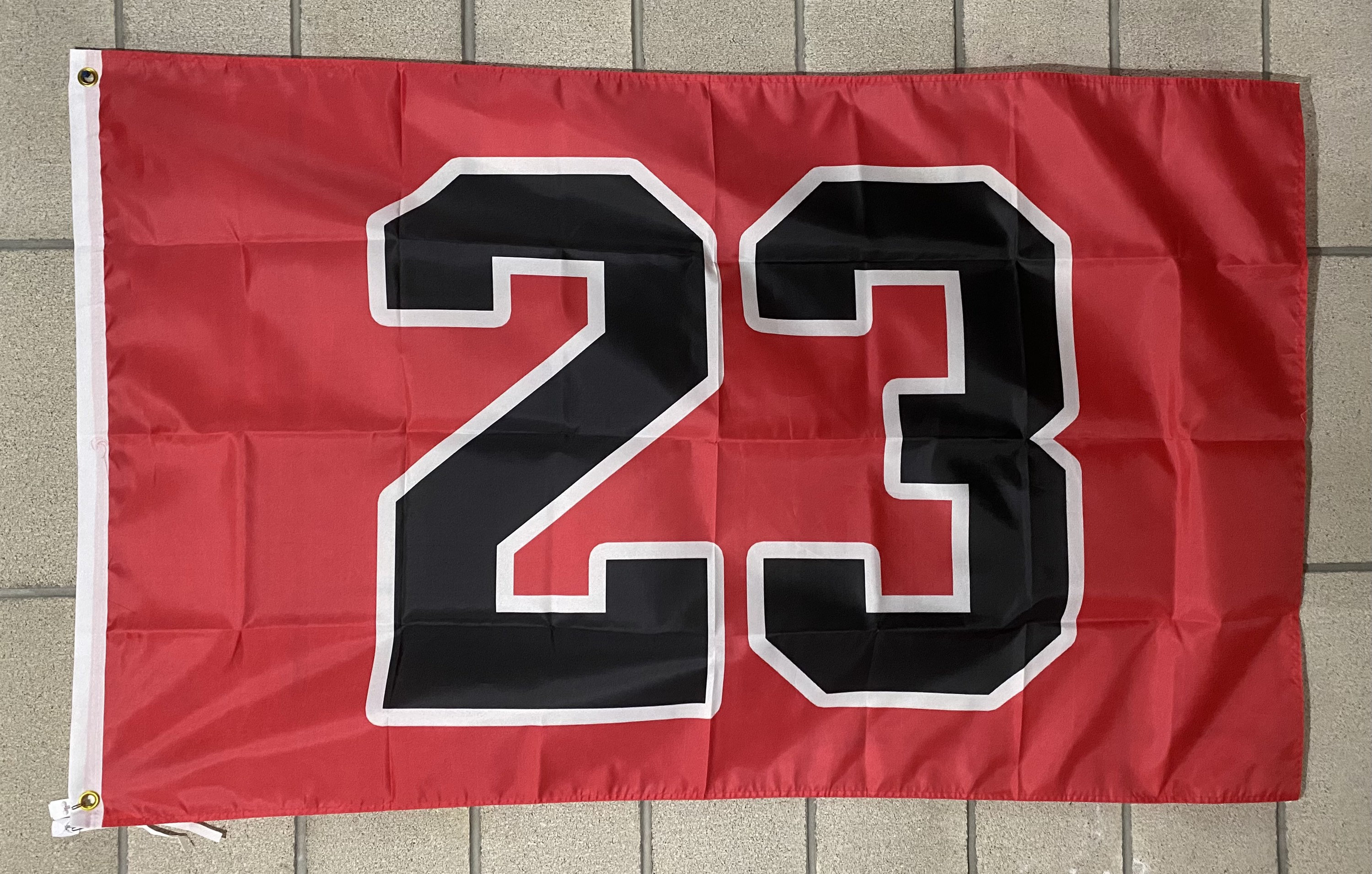 Jordan #23 Flag FREE SHIP Air Jordan Bulls Hall of Fame Basketball