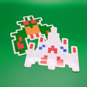 Galaga Decal Stickers