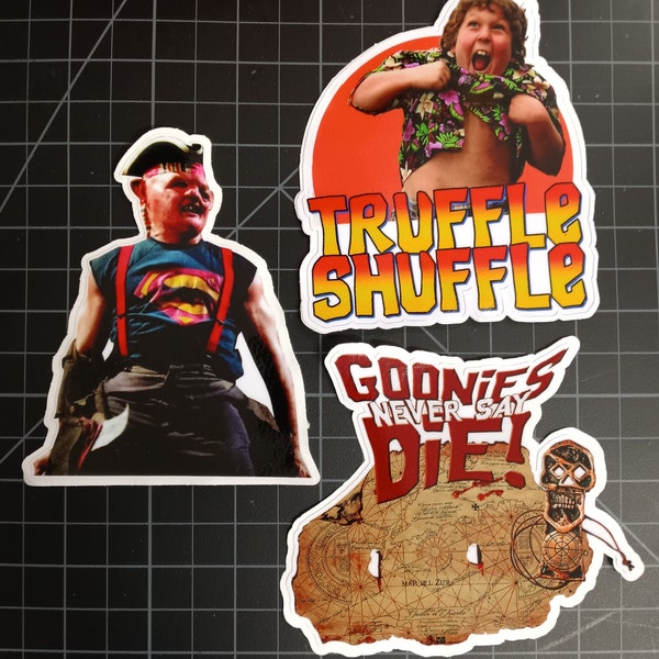 Adesivo Decalcomania Vinile RIMOVIBILE Goonies Never Say Die Per - Foto 5
