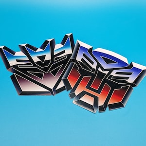 Transformers Decal Stickers