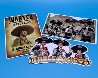 Three Amigos! Decal Sticker