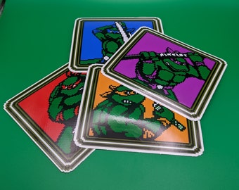 NES Turtles Decal Sticker