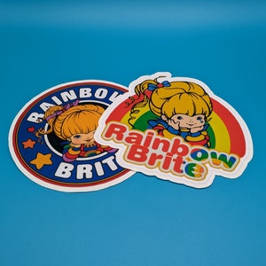 Rainbow Brite Decal Stickers