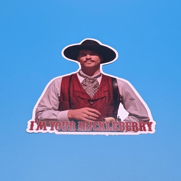 Pegatina de la lápida de Doc Holliday