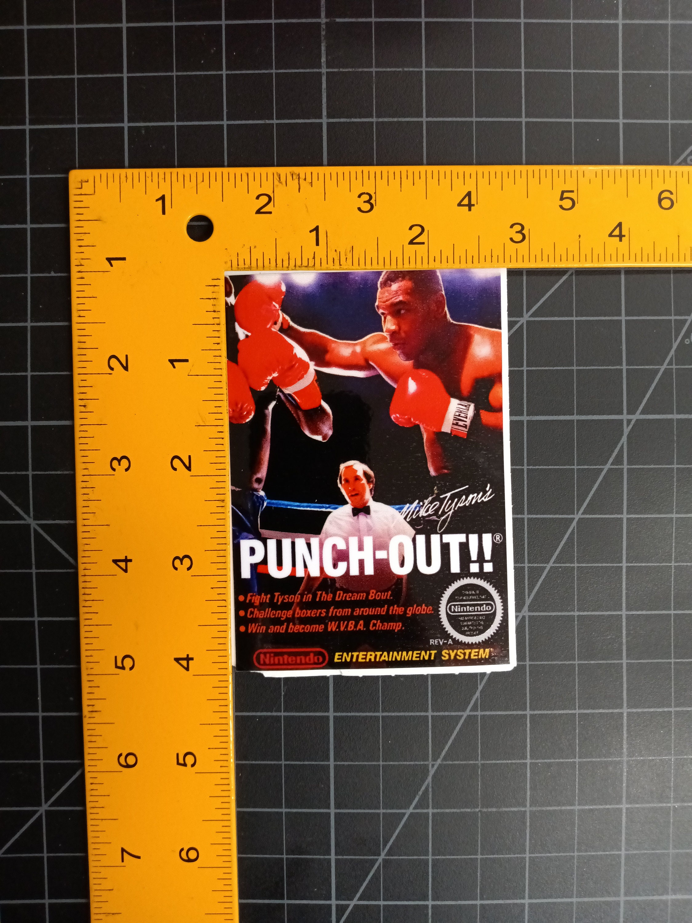 Punch Off Raod Sticker Mike Tyson's Punch Out! Decal Stickers - Etsy