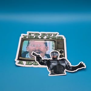 Robocop Decal Sticker