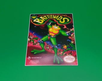 Battletoads NES Inspired Vinyl Sticker
