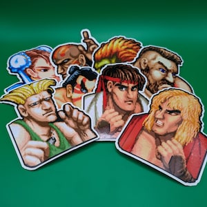 Street Fighter 2 Decal Sticker