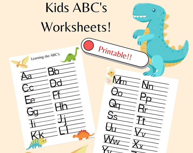 Abc's for Kids - Etsy