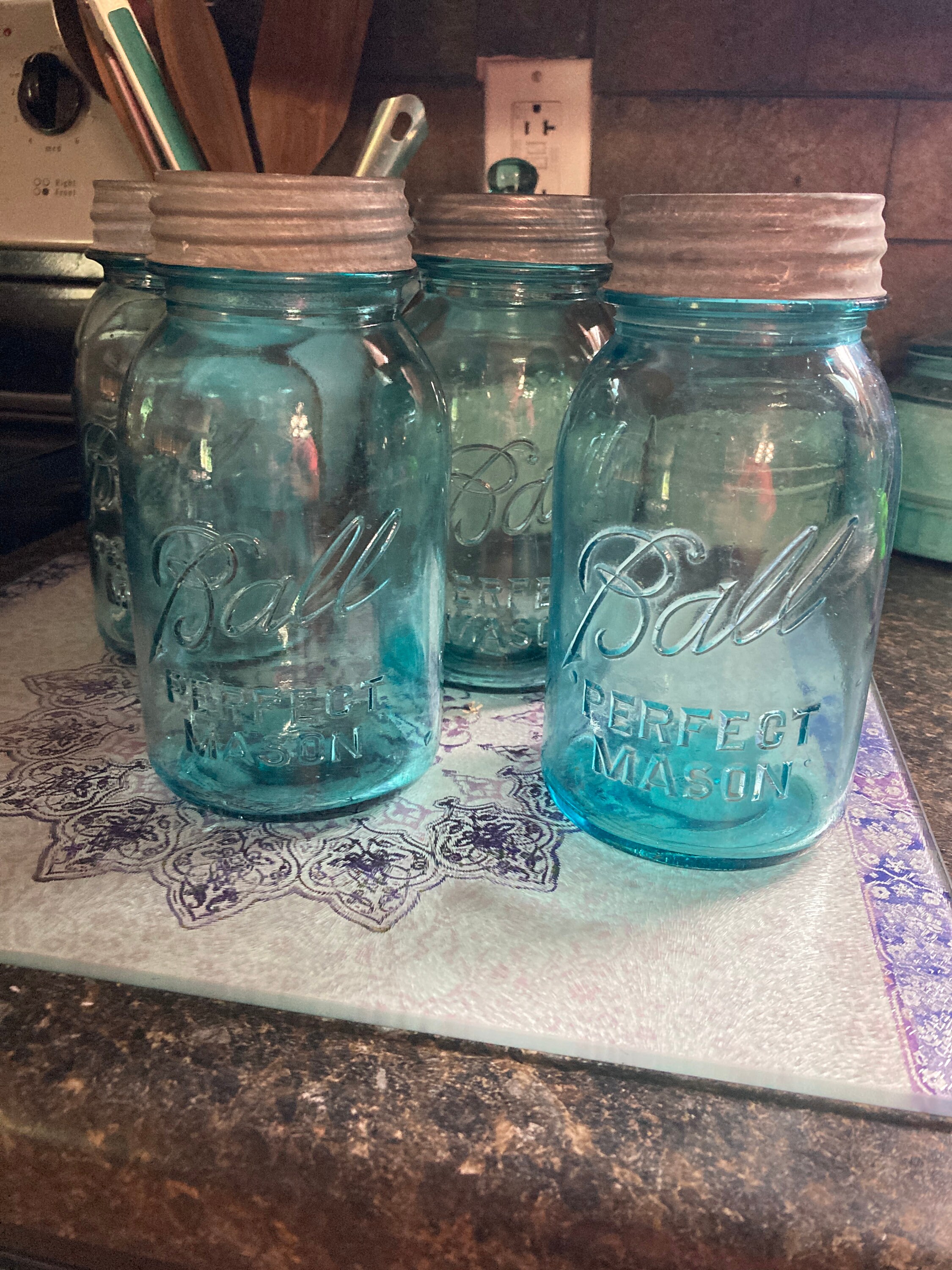 Antique Ball Mason Jars Etsy