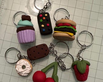 polymer clay keychain/figurine