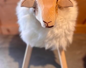 羊のスツール（ラム） - Etsy 日本