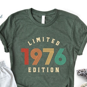 47th Birthday Shirt, Vintage 1976 Shirt, 47th Birthday Gift For Women, 47th Birthday Gift For Men, 47th Birthday Best Friend