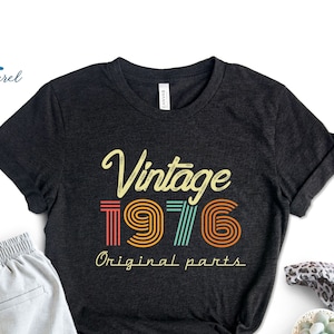 47th Birthday Shirt, Vintage 1976 Shirt, 47th Birthday Gift For Women, 47th Birthday Gift For Men, 47th Birthday Best Friend