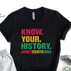 Juneteenth Gift, Juneteenth Party Shirt, Juneteenth 1865 Tee, Independence Day, Black History T-Shirt, Black Pride,Free-ish Shirt, BLM Shirt