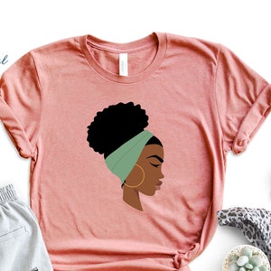 Black Woman With Dreadlocks Shirt, Afro Women Shirt, Afro Girl Shirt, Black Girl Shirt, Black Lives Shirt, I am Black Women Shirt