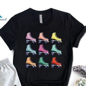 Roller Skate Shirt, Retro Women Shirt, Retro Gifts for Women,90s Shirt for Kids,80s Shirt Vintage, Roller Derby Shirt, Roller Girl Shirt