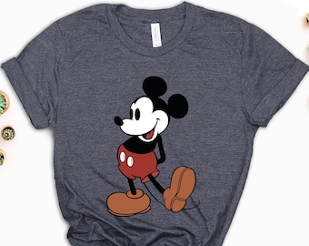 Vintage Mickey Mouse Shirt: Disneyland Vacation Tee