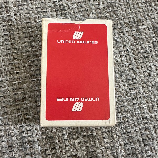 Vintage United Airlines Playing Cards