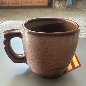 Frankoma Pottery Mug, Vintage Frankoma, vintage mug, mug, coffee mug, vintage coffee mug, Frankoma pottery, Frankoma,