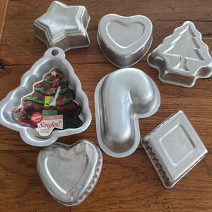 Molde de aluminio antiguo