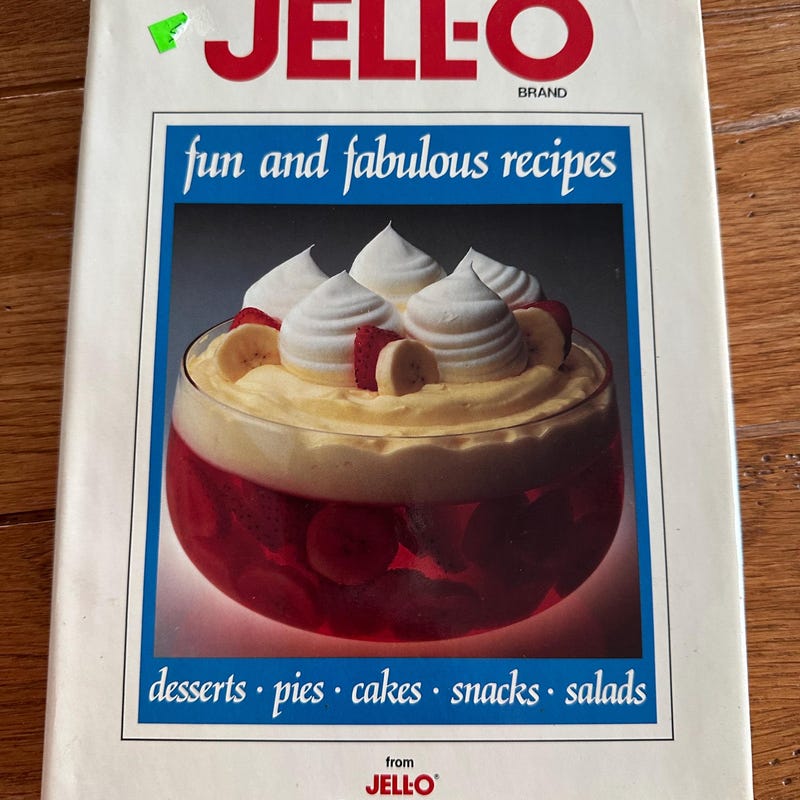 Vintage Jello Cook Book - Etsy