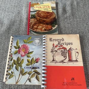 Vintage Kochbuch, Spiralbindung, Vintage Kochbuch, Vintage Rezepte, Vintage Küche, Magic Chef, Backen, Kochen,