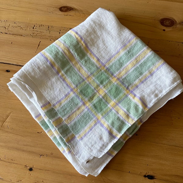 Vintage Linen Tablecloth