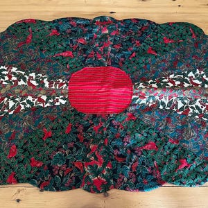 Quilted Christmas Table Runner