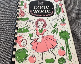 Spiralgebundenes Kochbuch: Vintage