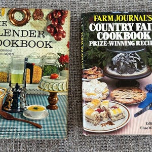 Vintage Hardcover Cookbook: Blender Cookbook or Farm Journal
