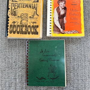 Vintage Spiral Bound Community Cookbook - Iowa/Nebraska Recipes