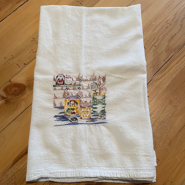 Embroidered Tea Towels Make Your Own Tea Towels