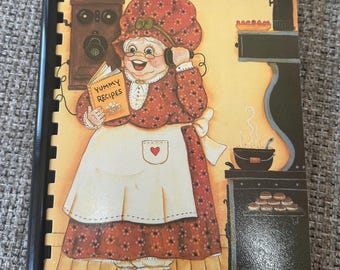 Sharing Recipes Vintage Cookbook