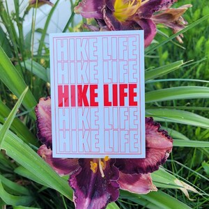 Red Hike Life decal!