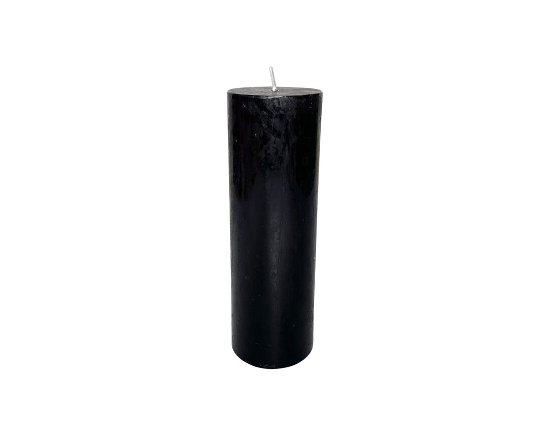 Black Pillar Candle 2x 6 Protection, Repelling, Protection, Banishing