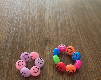 Smiley rings