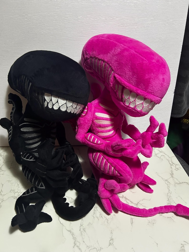 Large Xenomorph Plush - Etsy UK