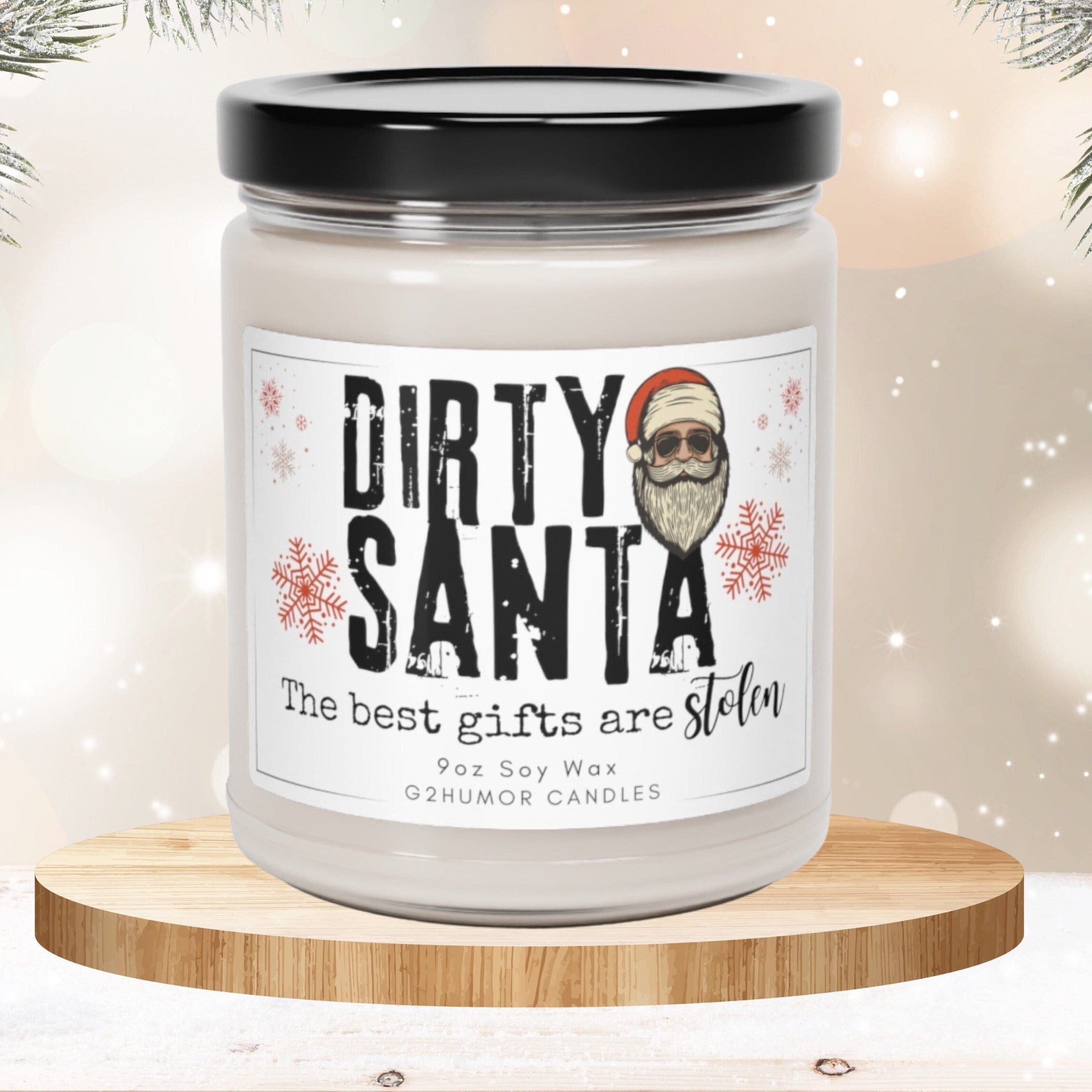 Dirty Santa Gifts Funny Christmas Gifts Funny Dirty Santa Decor Holiday