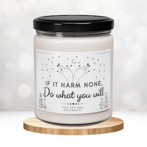 Wiccan Magic Spell Candles Witchcraft Candles Witch Candle Witchy Gifts Wicca Candles Love Spell Soy Candle Gift for Witch Occult Home Decor