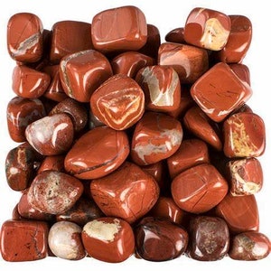Red Jasper tumbles, Polished Red Jasper, Red Jasper Crystals, Metaphysical Healing Crystals, Red Jasper Gemstones