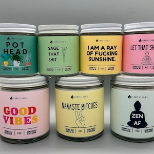 Candles, Aromatherapy, Essential Oils, Coconut Wax Candles