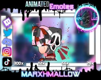 Kawaii Animated Cheerleader Ghosty| Dead By Daylight Hype Emote