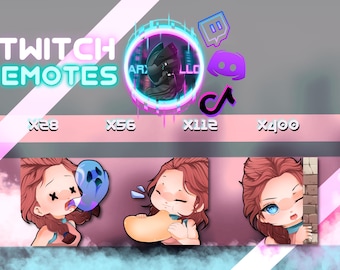 Meg Thomas Dead By Daylight Twitch Emotes: Cute Kawaii DBD Emotes