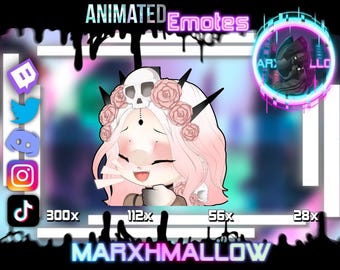 Kawaii Laughing Sable Ward Animated Emote | Twitch, Dead By Daylight