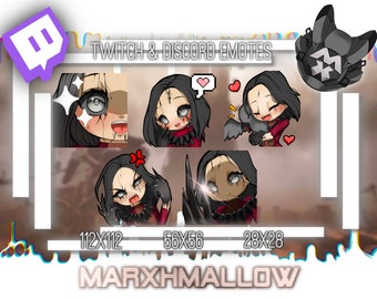 Dead By Daylight The Artist Emotes | Carmina Mora Twitch, Discord (Digital Download)
