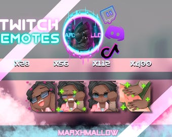 Claudette Morel Dead By Daylight Twitch Emotes: Cute Kawaii DBD Emotes (Digital Download)