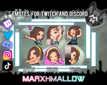 Dead By Daylight Twitch Emotes | Cute Renato & Thalita DBD Emotes (Digital Download)