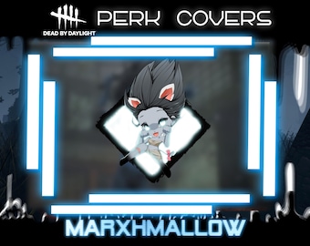Dead By Daylight Perk Cover Stream Overlay | Anti-Stream Snipe Twitch Perk Cover| The Spirit DBD Perk Covers
